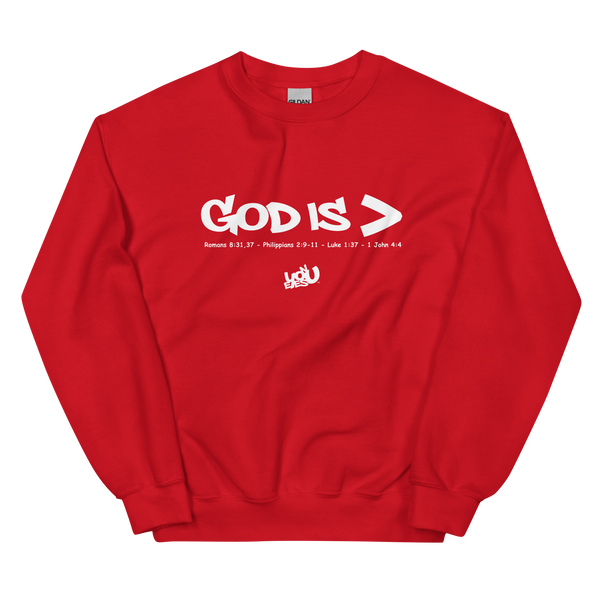 God is Greater Than Sweatshirt (5 colors)