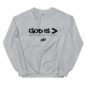 God is Greater Than Sweatshirt (5 colors)