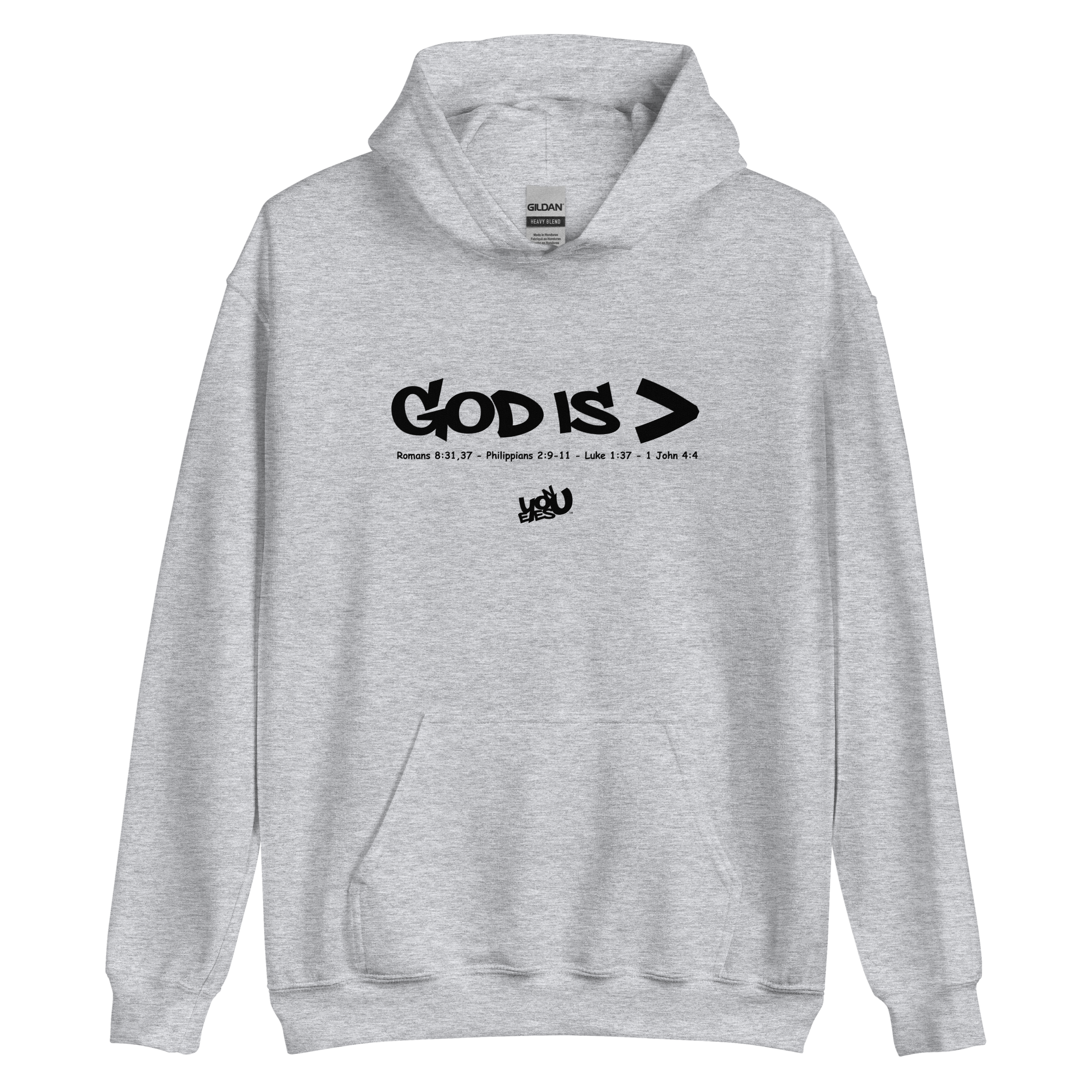 God is Greater Than Hoodie (5 colors)