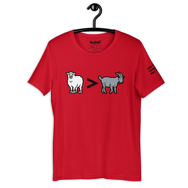 Sheep > Goat T-shirt (5 colors)