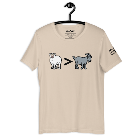 Sheep > Goat T-shirt (5 colors)