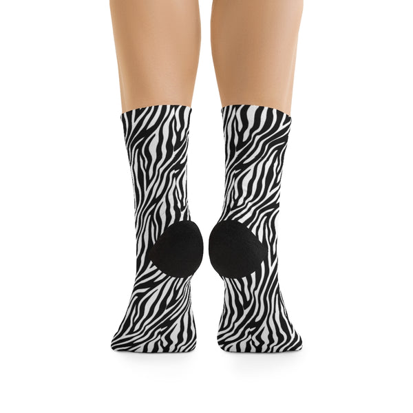 EOYC Zebra Print Socks