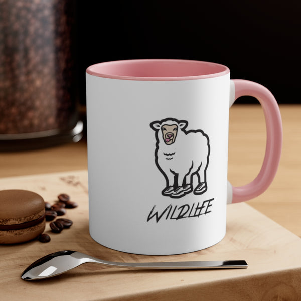 Wildlife Sheep - Accent Coffee Mug, 11oz (2 colors)
