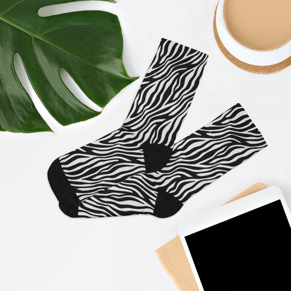 EOYC Zebra Print Socks