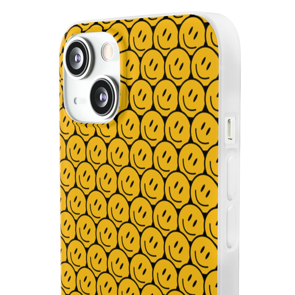 Be Nice Smiley Pattern - Flexi Cases
