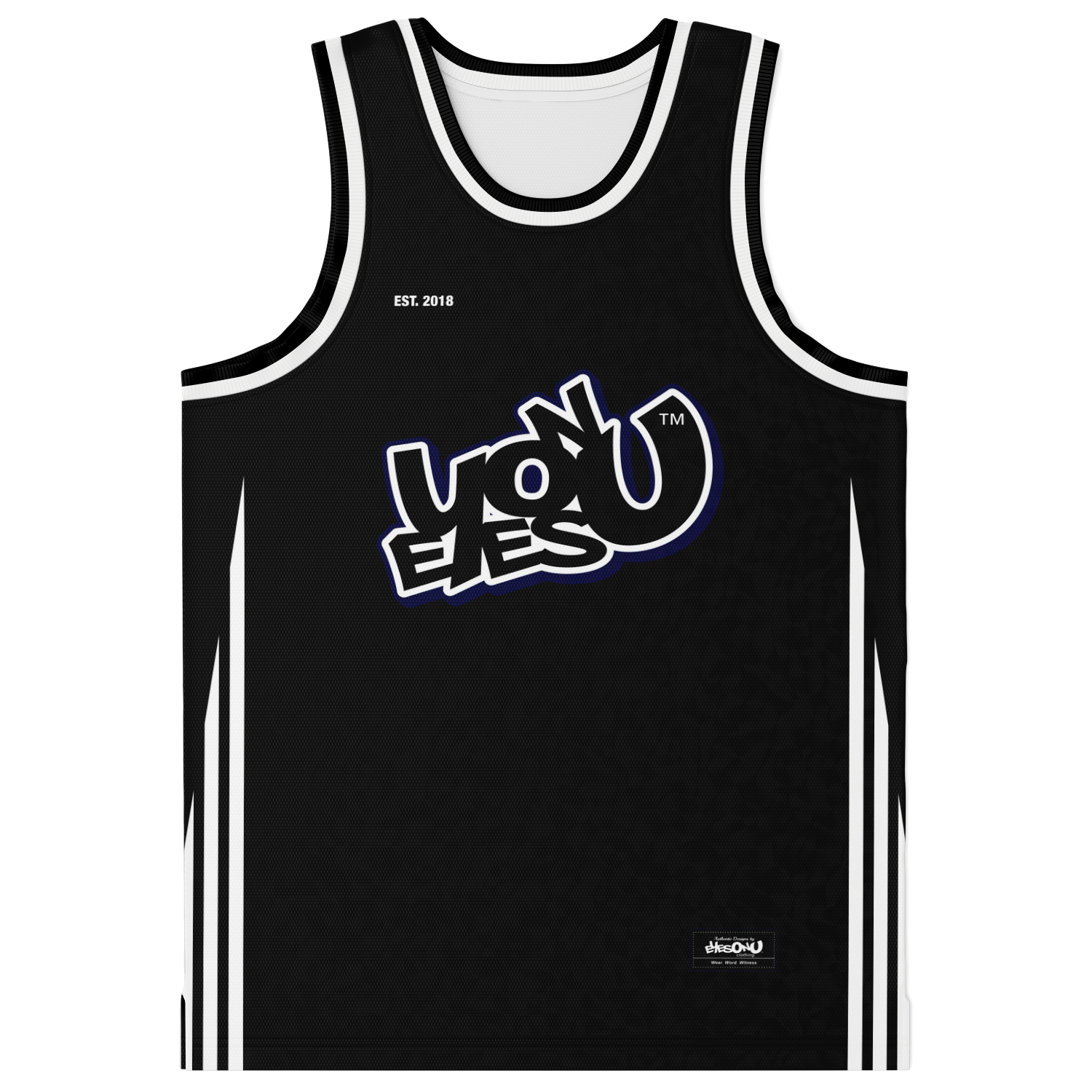 EOYC Black - Basketball Jersey
