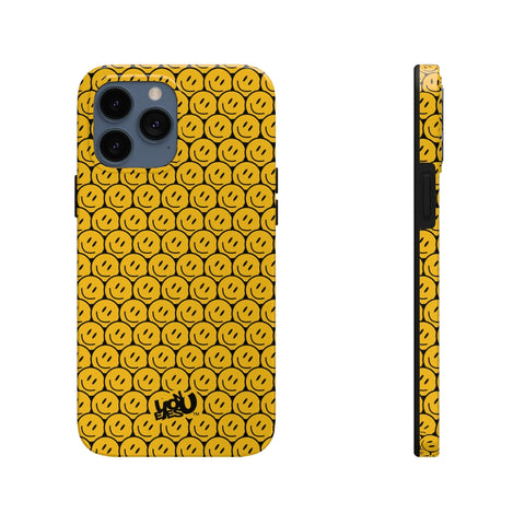 Be Nice Smiley Pattern - Case Mate Tough Phone Cases