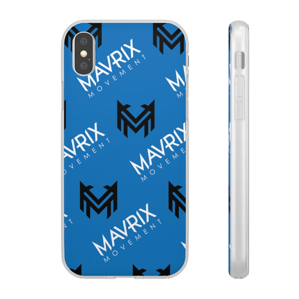 Mavrix Blue Pattern - Flexi Cases