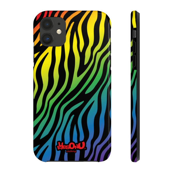 Zebra Rainbow - Case Mate Tough Phone Cases