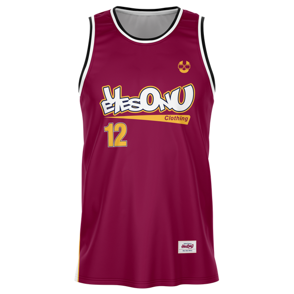 EOYC Maroon Team - Basketball Jersey