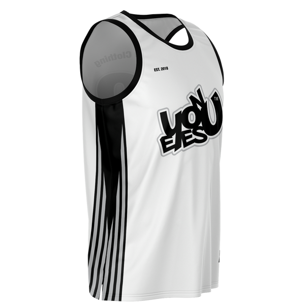 EOYC White/Black - Basketball Jersey