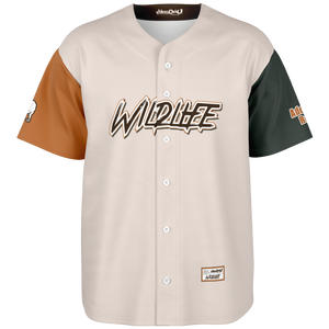 WildLife Logo Baseball Jersey (Tan)