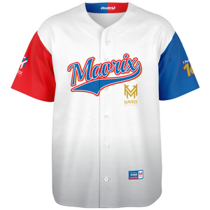 Mavrix Risen (Red/Blue) Baseball Jersey – Eyes On You Clothing