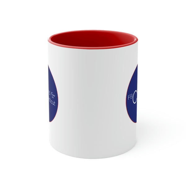 FBC - Circle Logo - Accent Coffee Mug, 11oz (2 colors)