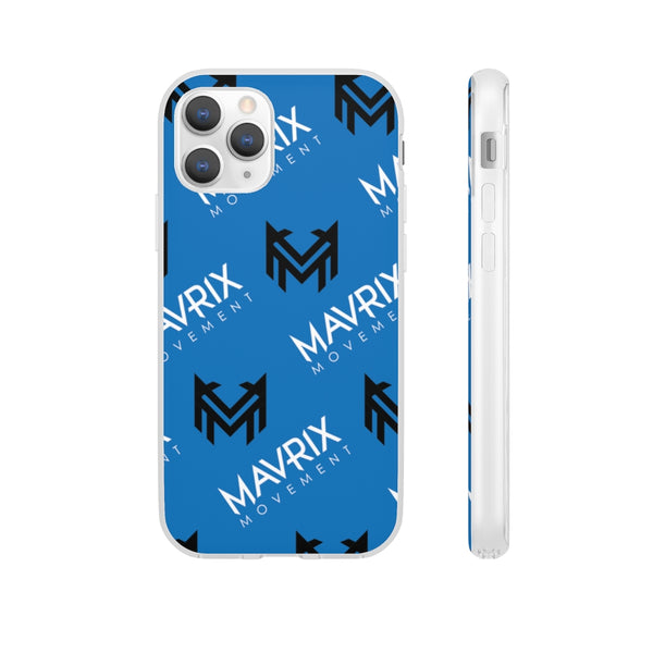 Mavrix Blue Pattern - Flexi Cases