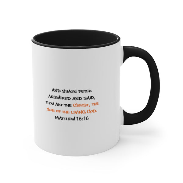 Jesus Christ - Accent Coffee Mug, 11oz