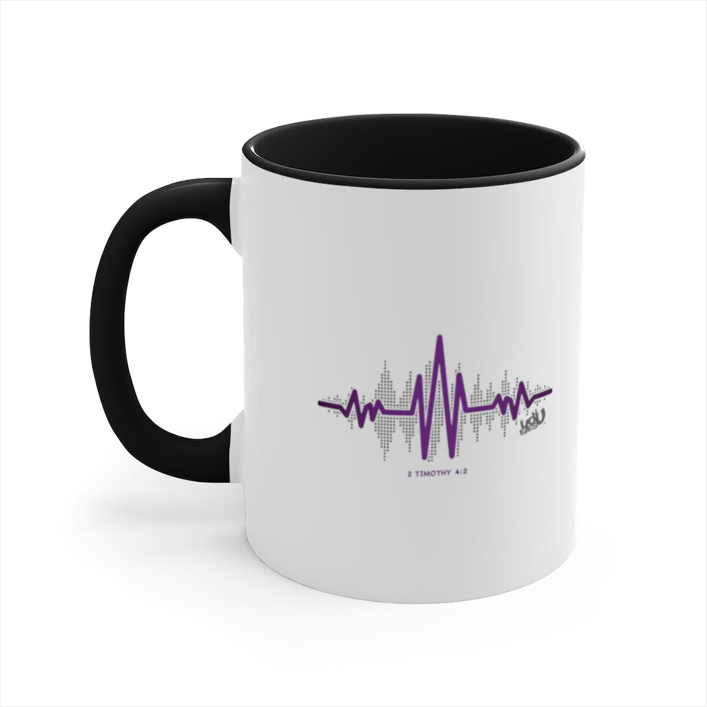 Preach the Word - Accent Coffee Mug, 11oz