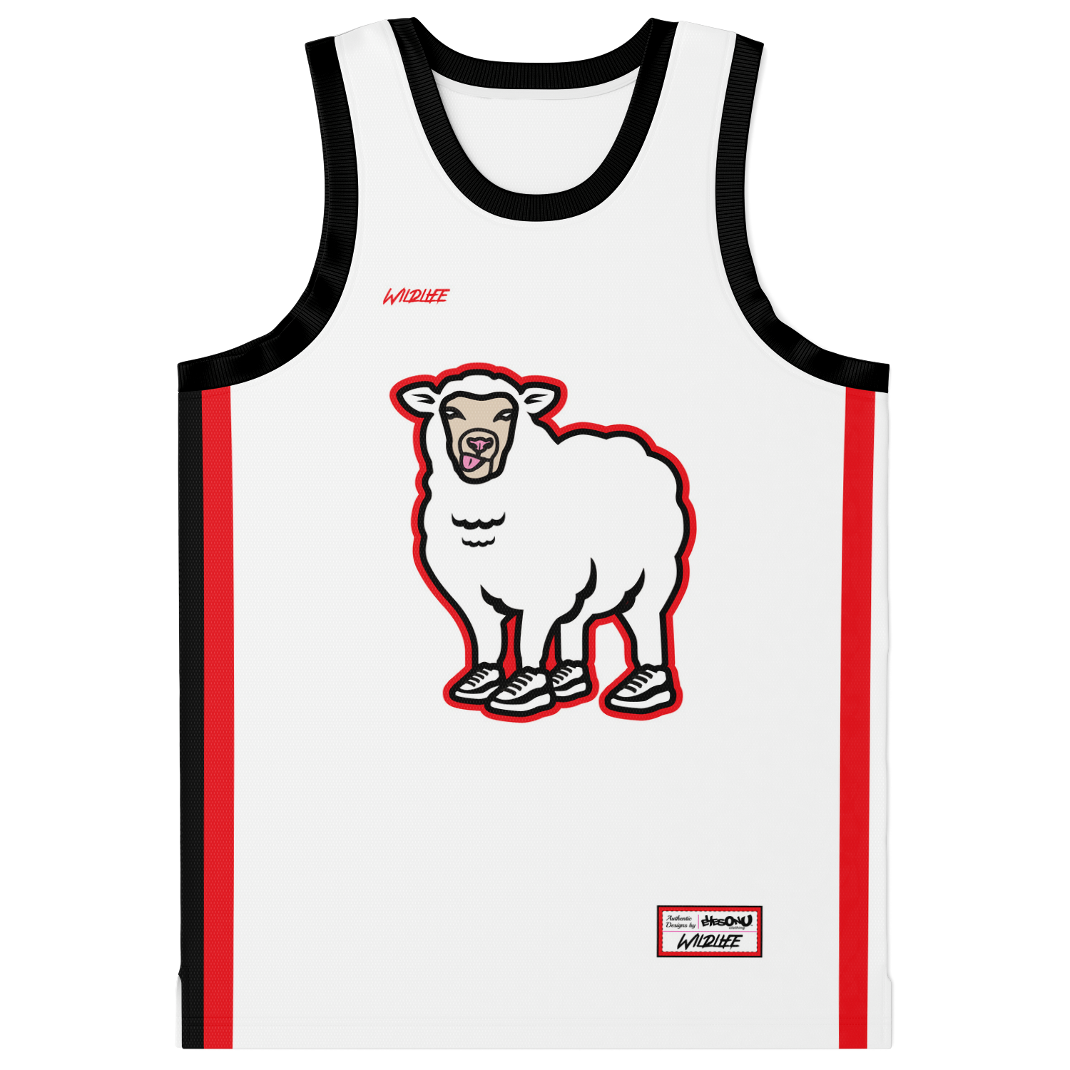 i_Glow_ Team Sheep Red BW Jersey