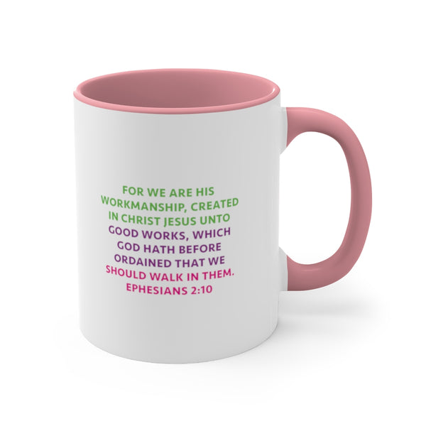 Created To Do Good - Accent Coffee Mug, 11oz (2 colors)
