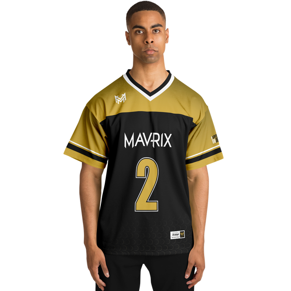 Mavrix Gold Football Jersey