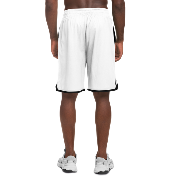 Mavrix Team White Basketball Shorts