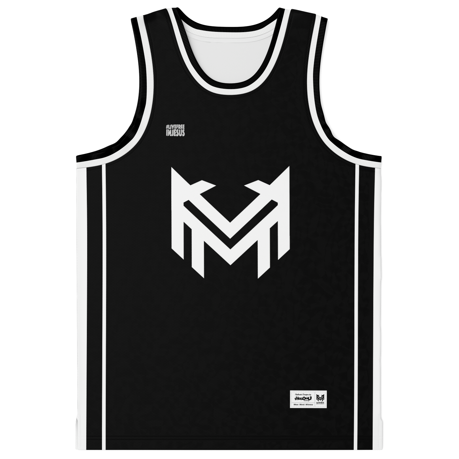 VTG NBA Majestic All Over Print Team Logos Black Warm Up