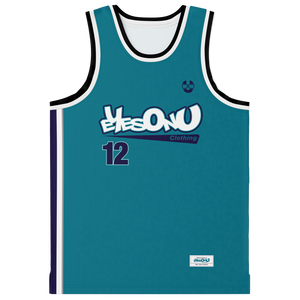 EOYC Teal Team - Basketball Jersey