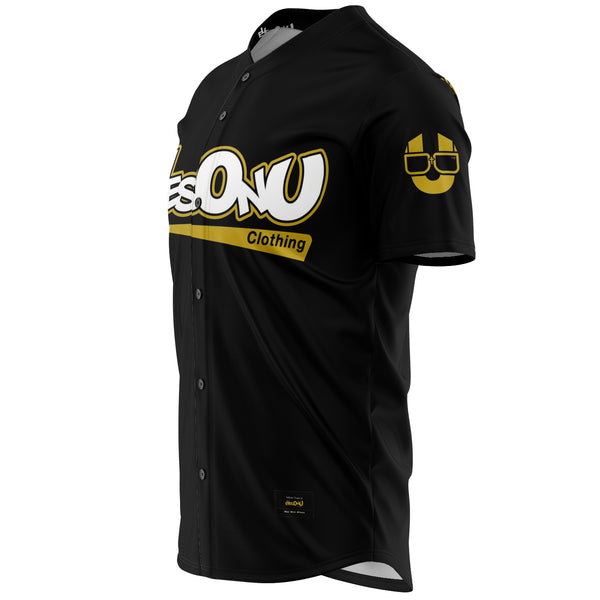 EOYC - Baseball Jersey (black/gold)