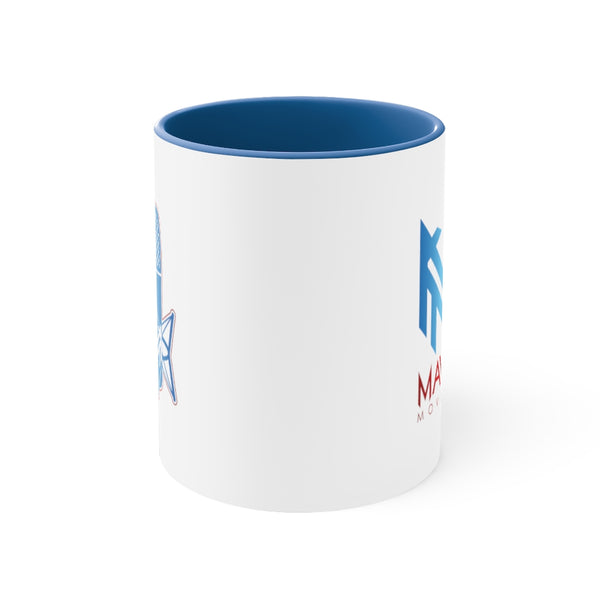 Mavrix Mic - Accent Coffee Mug, 11oz (2 colors)