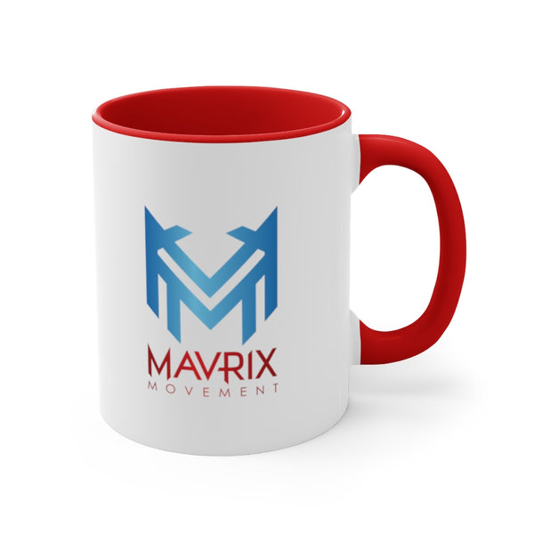Mavrix Mic - Accent Coffee Mug, 11oz (2 colors)