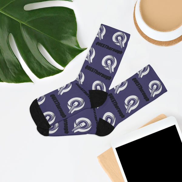 QuesThorough Purple Socks