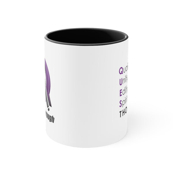 Mavrix - QuesThorough - Accent Coffee Mug, 11oz