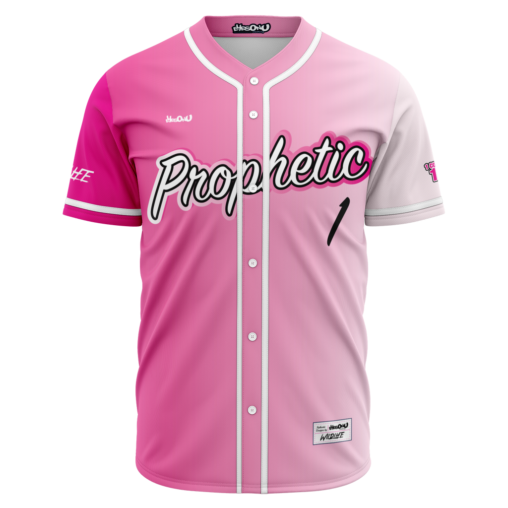 i_Glow_ Prophetic Baseball Jersey (pink) – Eyes On You Clothing