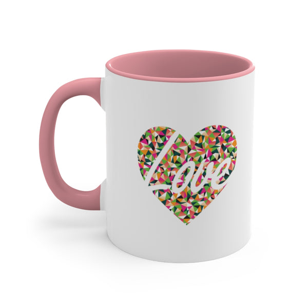 Love - Accent Coffee Mug, 11oz (2 colors)