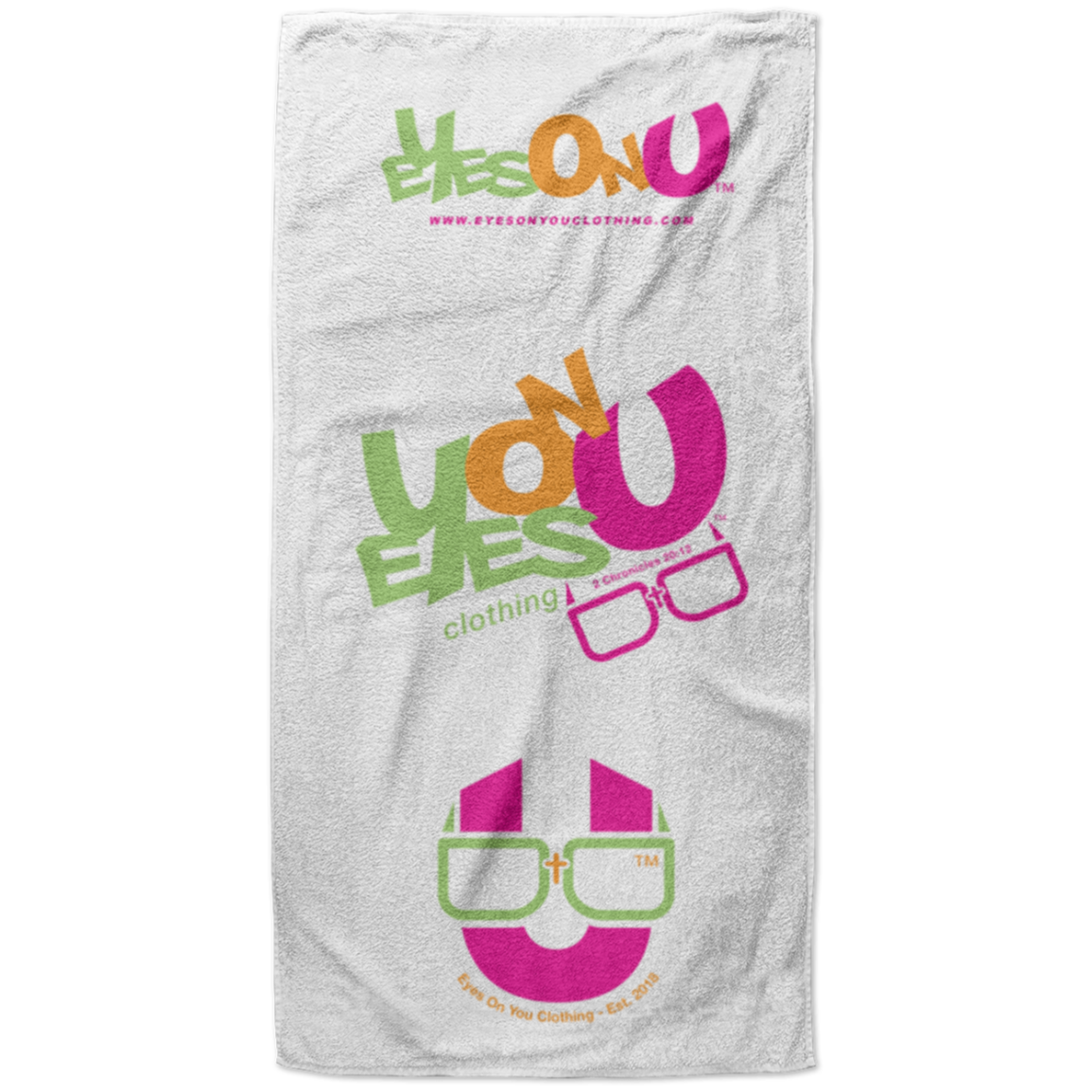 EOY 3-Logo Beach Towel