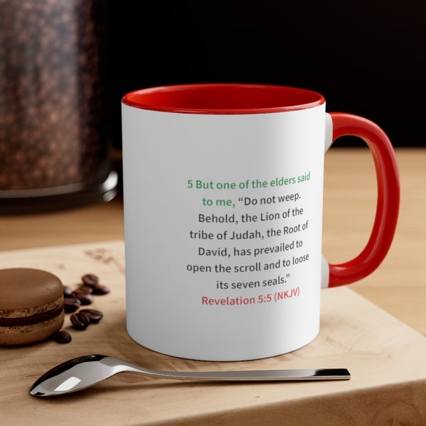 Lion RBG - Accent Coffee Mug, 11oz (2 colors)