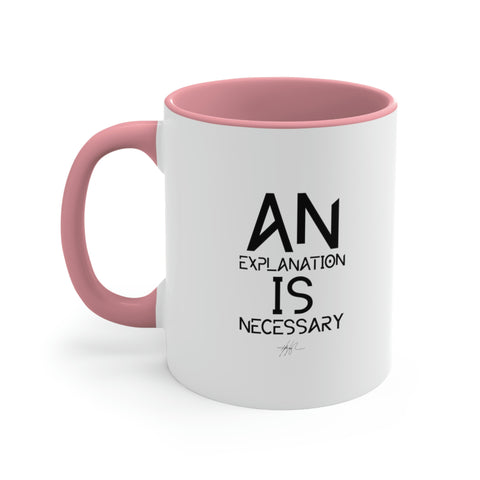 FBC - An Explanation - Accent Coffee Mug, 11oz (3 colors)