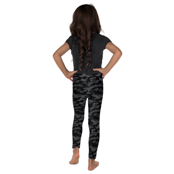 Mavrix Black Camo Kid's Leggings