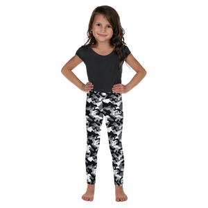 White Camo Kid s Leggings Eyes On You Clothing