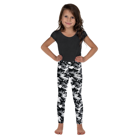 White Camo Kid's Leggings