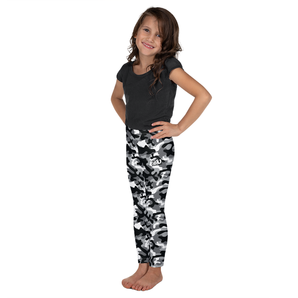 White Camo Kid's Leggings