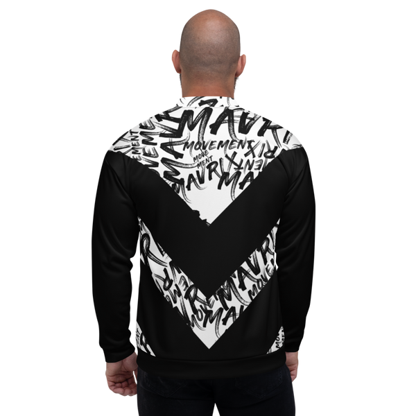 Mavrix Word-Art Bomber Jacket