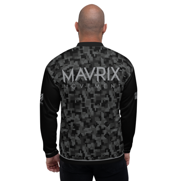 Mavrix Dark Camo Bomber Jacket