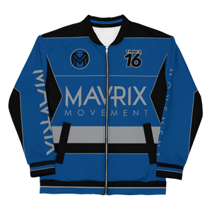 Mavrix Racer Blue Bomber Jacket