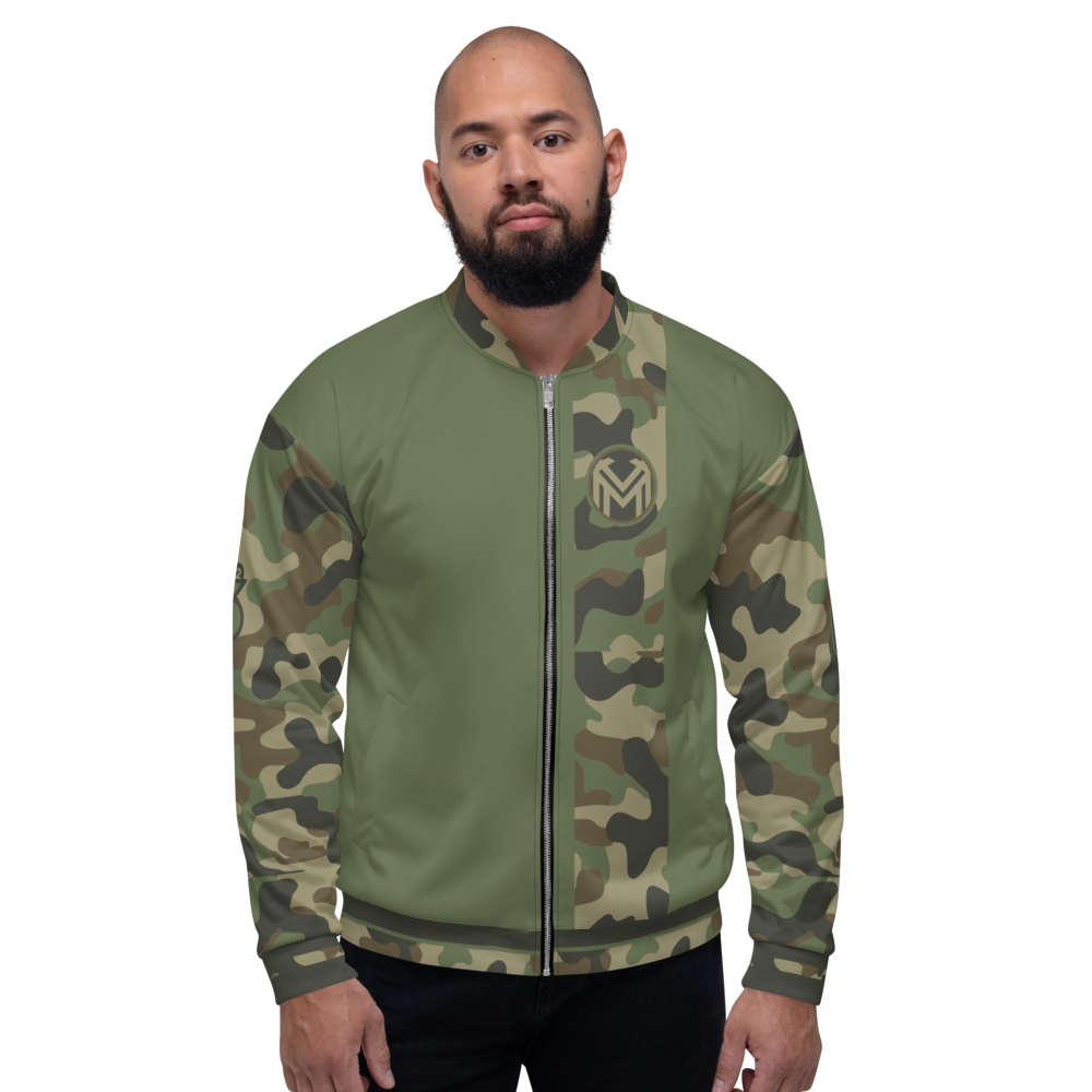 Army fatigue bomber jacket best sale