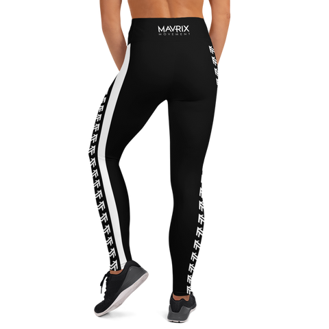 Mavrix Logo Line Yoga Leggings