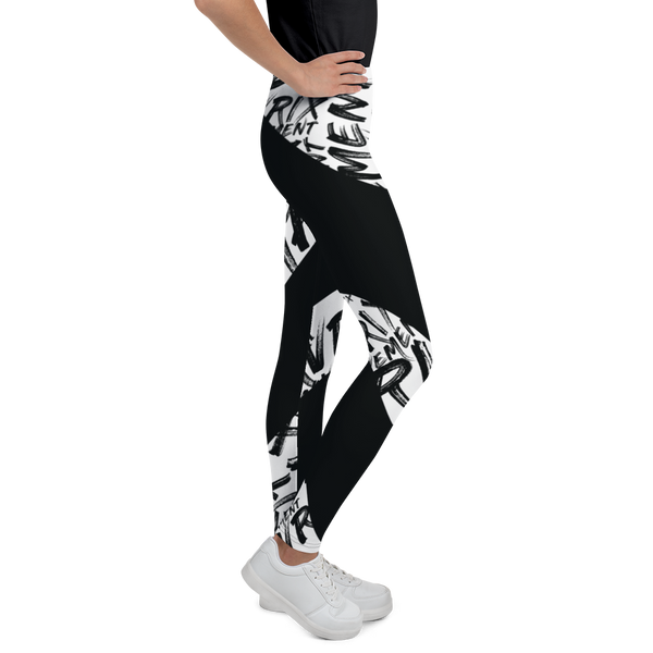 Mavrix Writing Youth Leggings