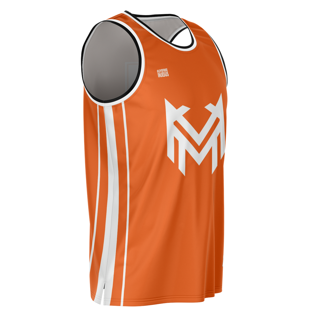 Mavrix Team Orange Basketball Jersey – Eyes On You Clothing