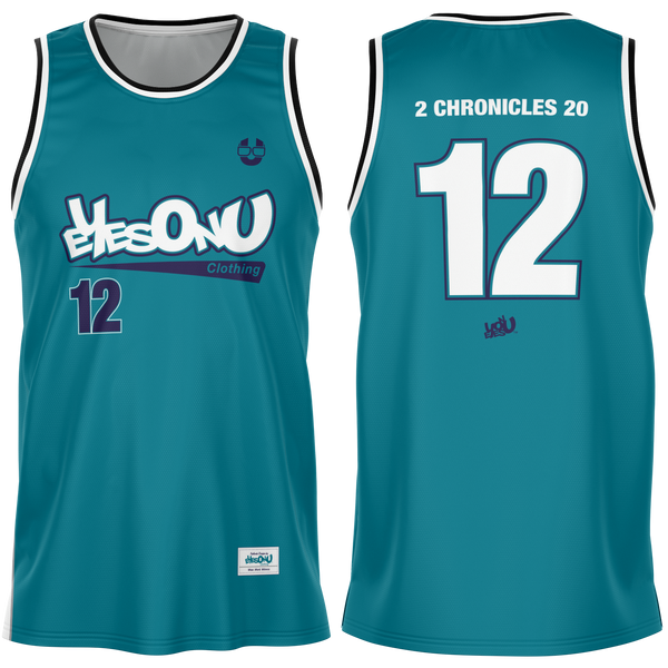 EOYC Teal Team - Basketball Jersey