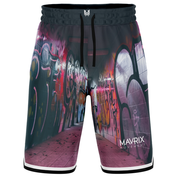 Mavrix Graffiti Basketball Shorts